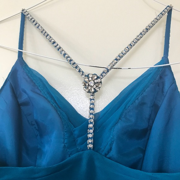 NWT Mermaid Blue Dress - Picture 3 of 4